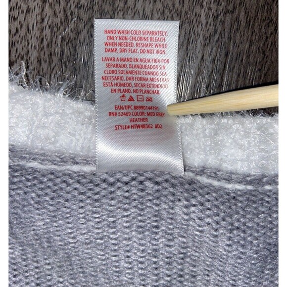 Holiday Time Christmas Cat With Glasses Plus Size 1x Holiday Ugly Sweater - Picture 5 of 12